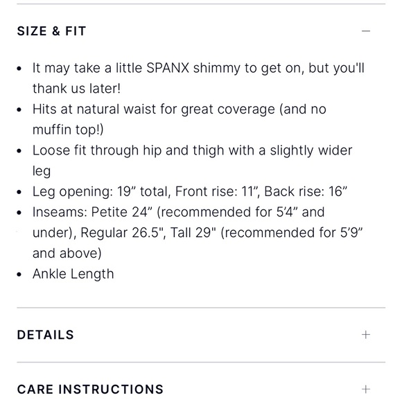 Spanx stretch twill cropped pants - Picture 7 of 10